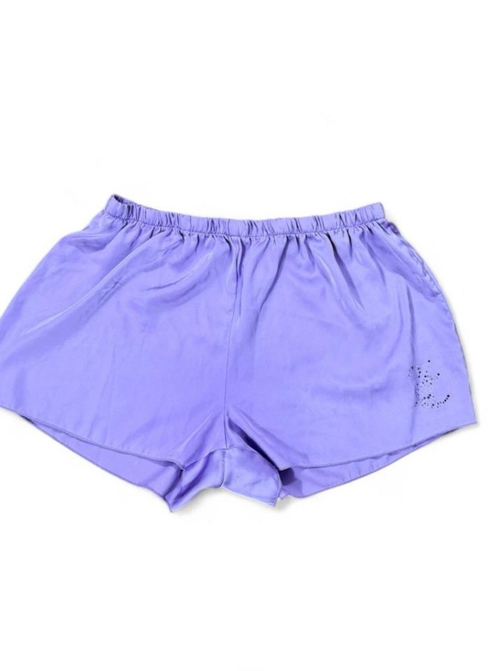Y2K Juicy Couture Purple Satin Sleep Shorts Women’s Size L
